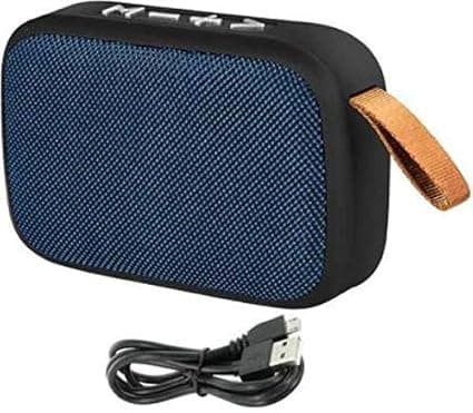 Praxan DW08 Portable Wireless Bass Sound Bluetooth Speaker Support with Aux,FM,USB & SD Card Compatible with All Devices (Multicolor) Speakers