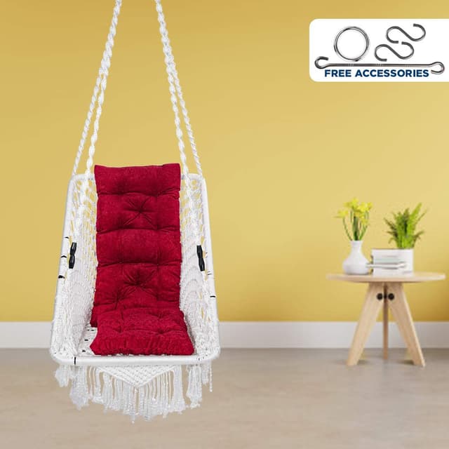 Rictangular Shape Patiofy Premium Rectangle Shape Swing/ Swing for Balcony/Swi… | Price ...