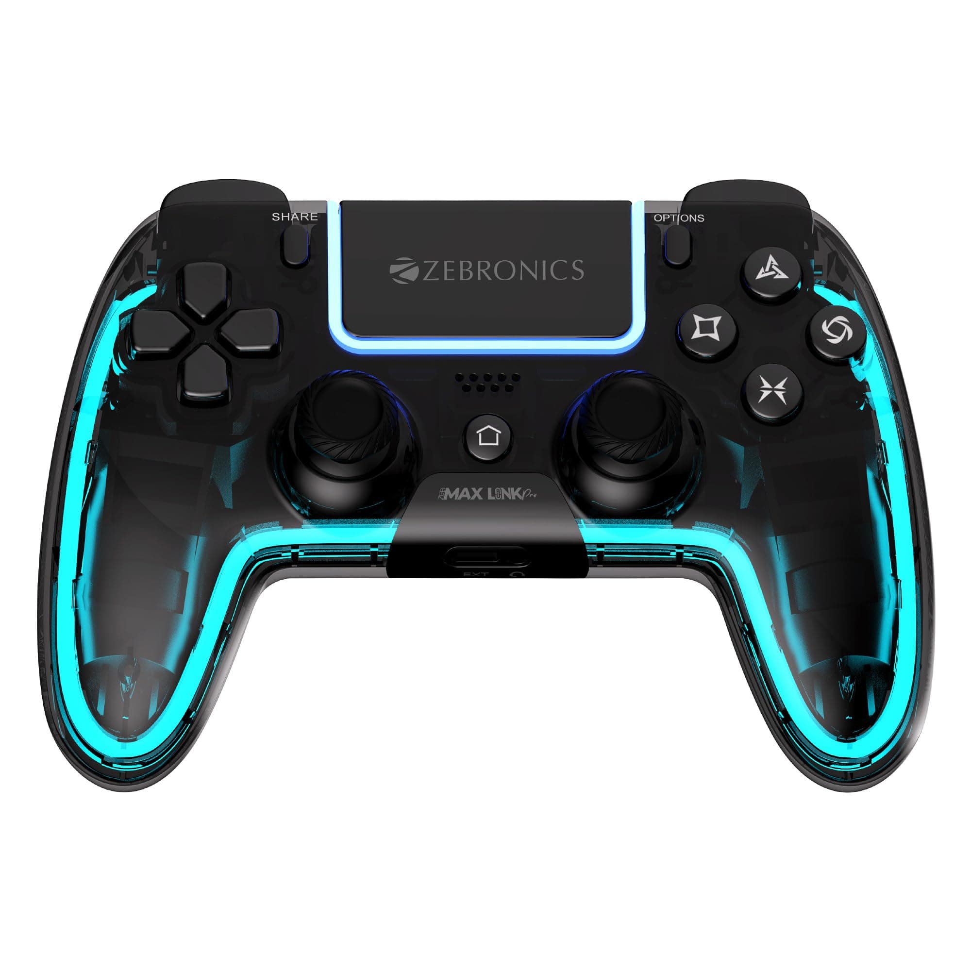 Zebronics Controller Buttons ZEBRONICS MAX LINK PRO, Wireless Controller, Hall Effect, 6 … | Price ...