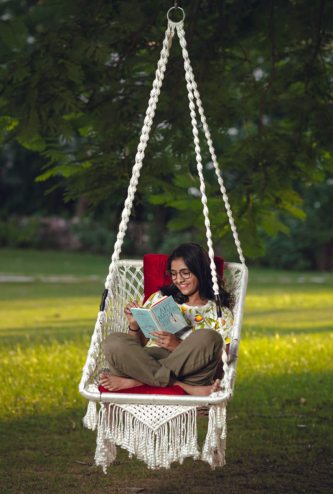 Rictangular Shape Patiofy Premium Rectangle Shape Swing/ Swing for Balcony/Swi… | Price ...
